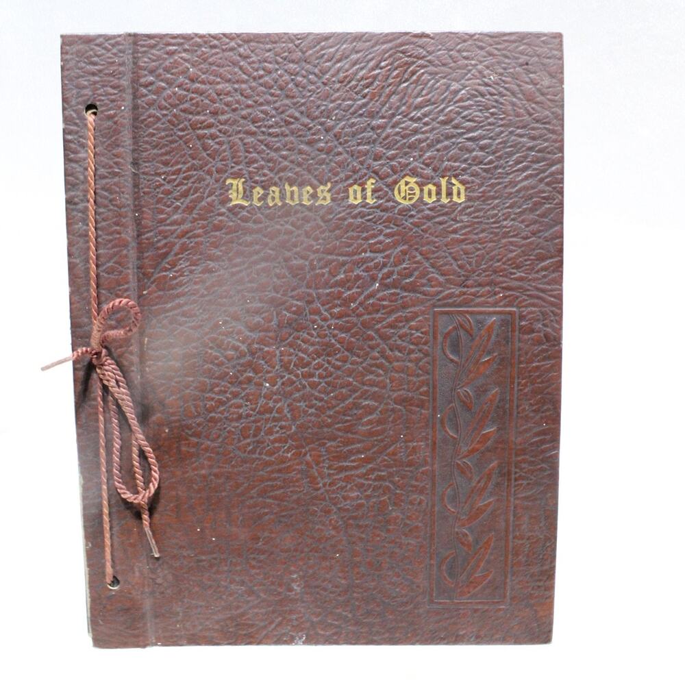 Leaves of Gold Clyde Francis Lytle 1948 Hardcover Inspirational Prayers Book